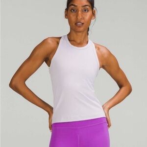 Lululemon Align Waist-Length Racerback Tank Top Faint Lavender